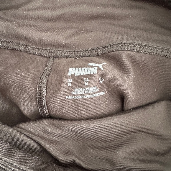 Puma Black Track Pants - Picture 3 of 4